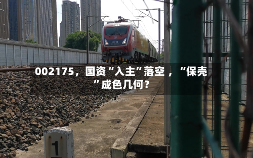 002175，国资“入主”落空 ，“保壳	”成色几何？-第2张图片