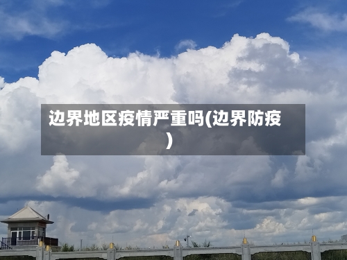 边界地区疫情严重吗(边界防疫)-第3张图片