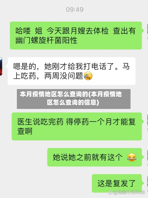本月疫情地区怎么查询的(本月疫情地区怎么查询的信息)