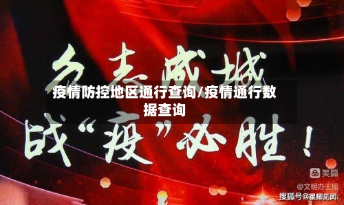 疫情防控地区通行查询/疫情通行数据查询