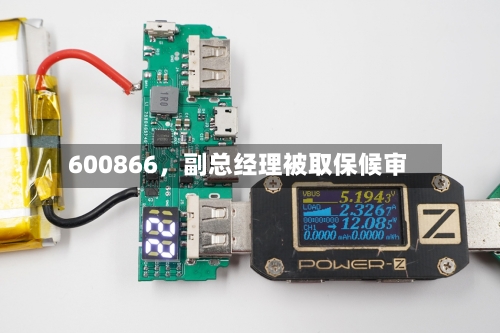 600866，副总经理被取保候审-第2张图片